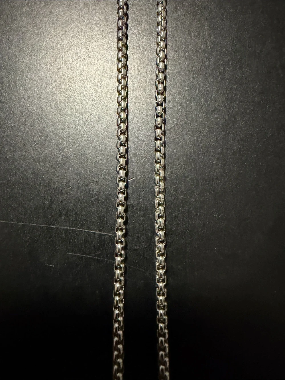 N/A edgy silver